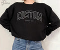 Custom varsity sweater