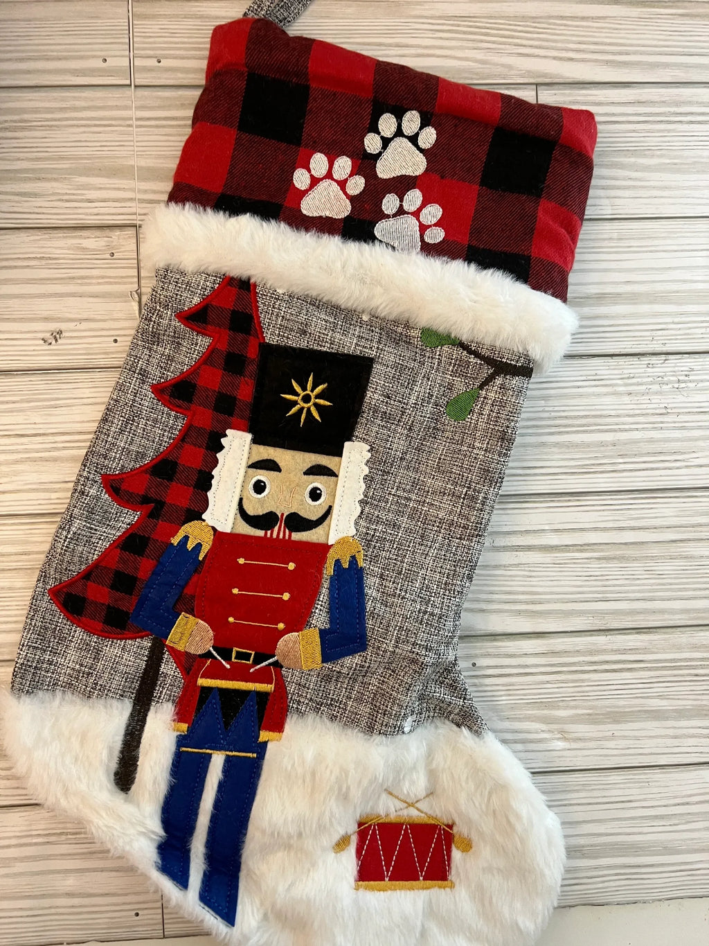 Set of 4 Personalized Christmas Stockings