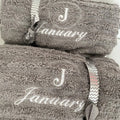 6 Piece personalized Towel Gift Set
