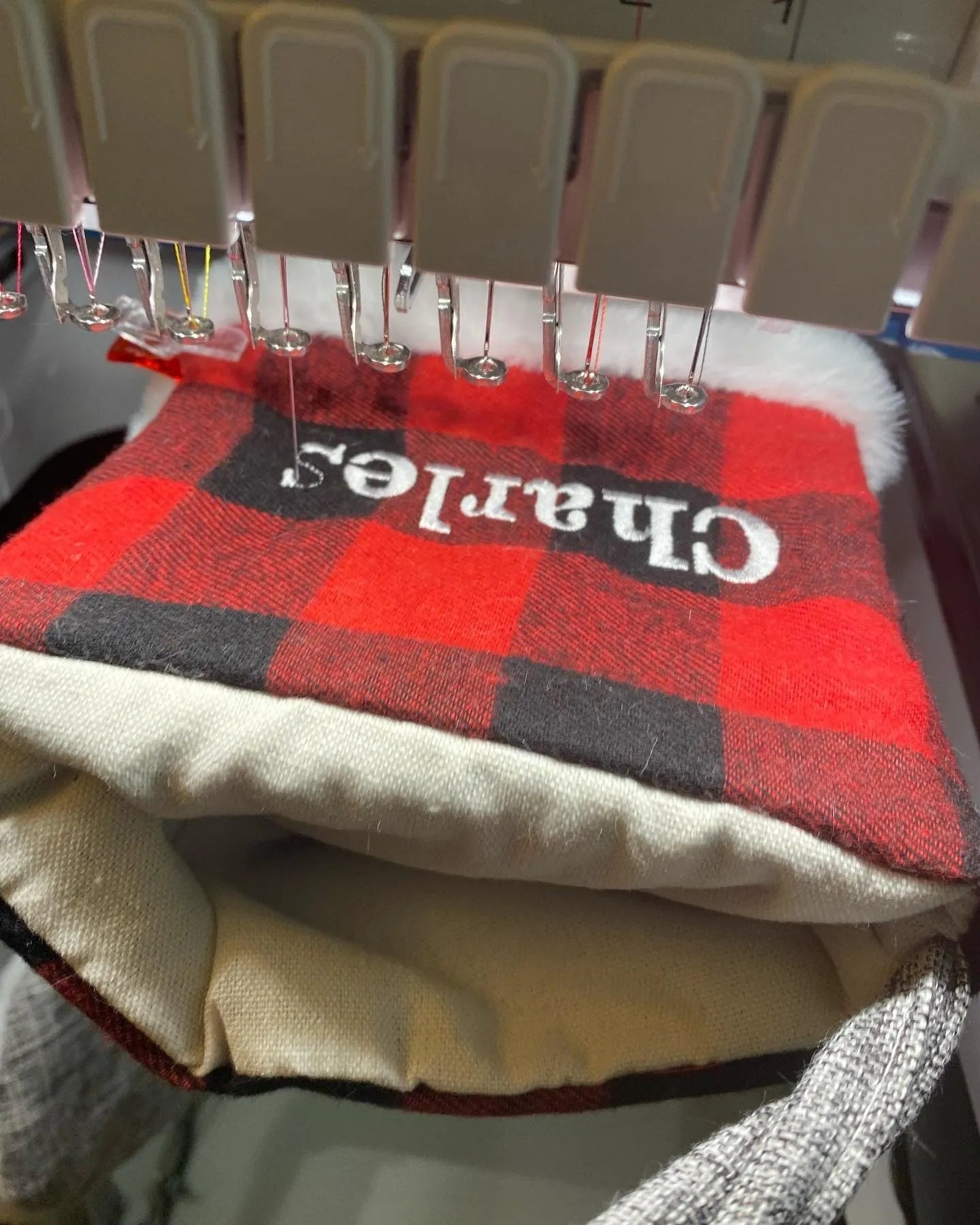 Set of 4 Personalized Christmas Stockings