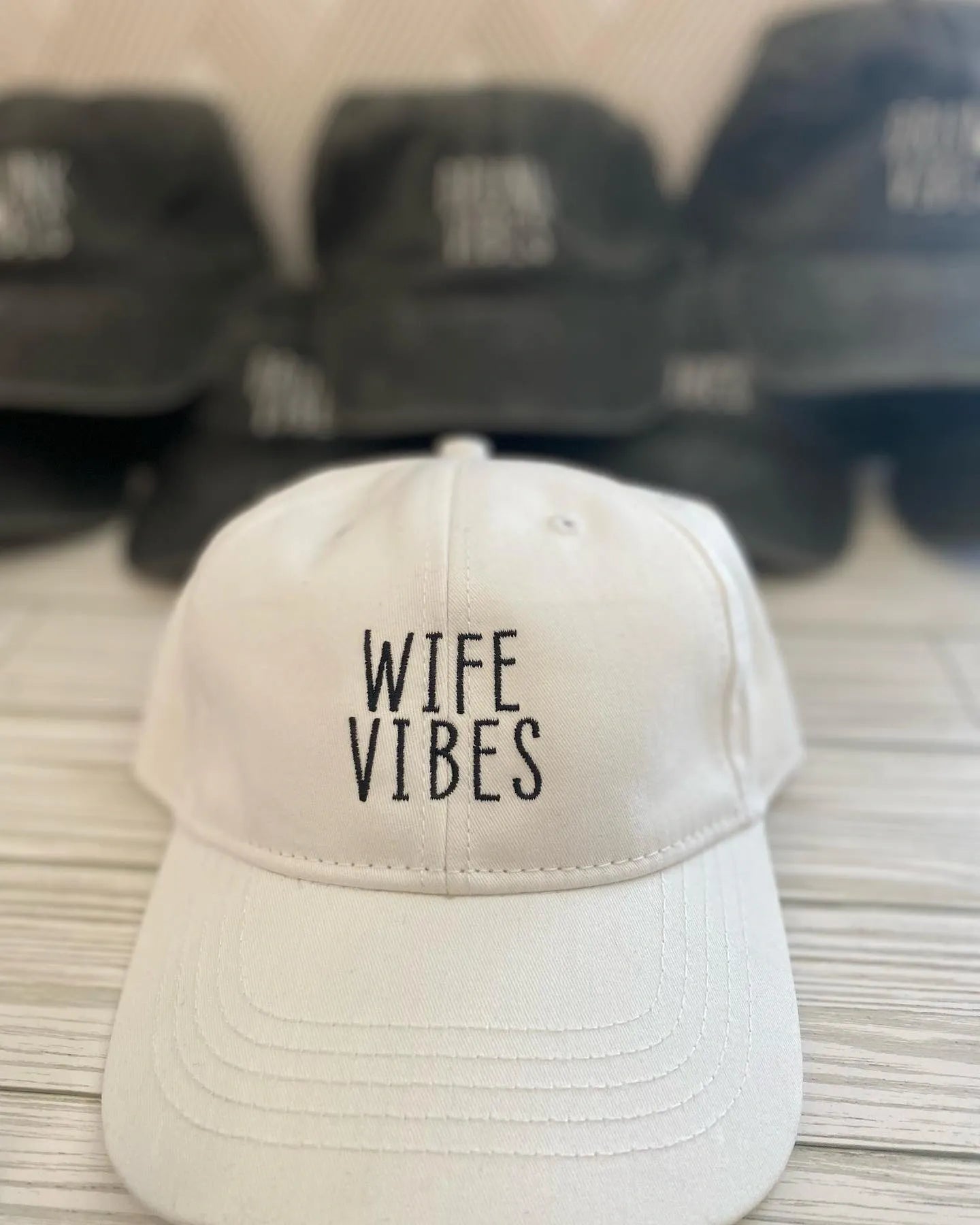 Bridal "Wife Vibes" hat